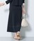 【洗える／SETUP可能】Aラインニットスカート