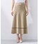 【洗える／SETUP可能】Aラインニットスカート