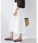 【洗える／UVケア】巻き風フレアスカート