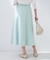 【洗える／UVケア】巻き風フレアスカート