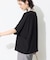 【洗える／2WAY／裾ドロスト付き】 ドルマンスリーブチュニックトップス