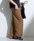 【着る日傘】イージーワイドパンツ