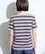 【ゆったり／着映え】ボーダーリラクシーTシャツ