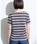 【ゆったり／着映え】ボーダーリラクシーTシャツ