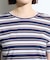 【ゆったり／着映え】ボーダーリラクシーTシャツ