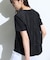 【洗える】レイヤード風レースコンビTシャツ