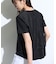 【洗える】レイヤード風レースコンビTシャツ