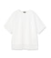 【汗ジミ防止／接触冷感】裾レースドルマンTシャツ