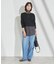【レイヤードにおすすめ】シャツコンビ ロングTシャツ