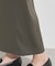 【ストレッチ◎】サテン素材ナロースカート