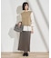 【洗える／1枚でコーデ完成】重ね着風ニットトップス