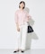 【シアー／7分袖】体型カバーゆったりシャツ