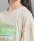 【130cmあり】ミニフリル付きボリューム袖Tシャツ