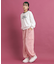 リンガー裏毛プルオーバー