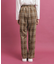 カットジャカードパンツ