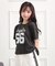 サイドアジャスターナンバリングTシャツ