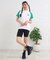 ウエストロゴサイクルパンツ