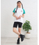 ウエストロゴサイクルパンツ