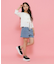 【ニコラ10月号掲載/セットアイテム／2WAY】リボンプルオーバー