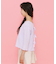 【ニコラ10月号掲載/セットアイテム／2WAY】リボンプルオーバー