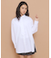 タイ付き チュニック風シャツ
