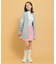 【インナー付き】ストライプシャツスカート