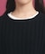 【セットアイテム】ベーシック レイヤー見せショート丈ニット