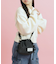 カジュアルリボン巾着ショルダー