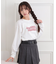 ロゴ発砲プリントロンT