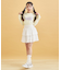 リボンティアードスカート