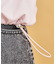 ドロストリボンタックトップス