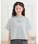 クロップドボーダーTシャツ