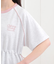 パイピングドロストTシャツワンピース