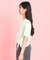 フロントドロストリボンTシャツ