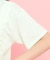 フロントドロストリボンTシャツ