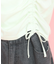 フロントドロストリボンTシャツ