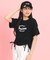 フロントドロストリボンTシャツ