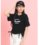 フロントドロストリボンTシャツ