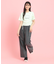 フロントドロストリボンTシャツ