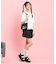 ハートバックルPVCショルダーバッグ