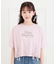 レースアップTシャツ