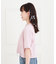 レースアップTシャツ