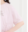 レースアップTシャツ