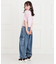 レースアップTシャツ