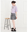 レースアップTシャツ