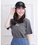 接触冷感 グラデーションくまちゃん発砲ビッグTシャツ