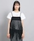 【セットアイテム】2WAYレースビスチェ＋トップス