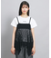 【セットアイテム】2WAYレースビスチェ＋トップス