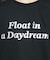 オーロラプリントハートあきTシャツ