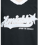 【接触冷感】Vネック衿付きアップリケビッグTシャツ